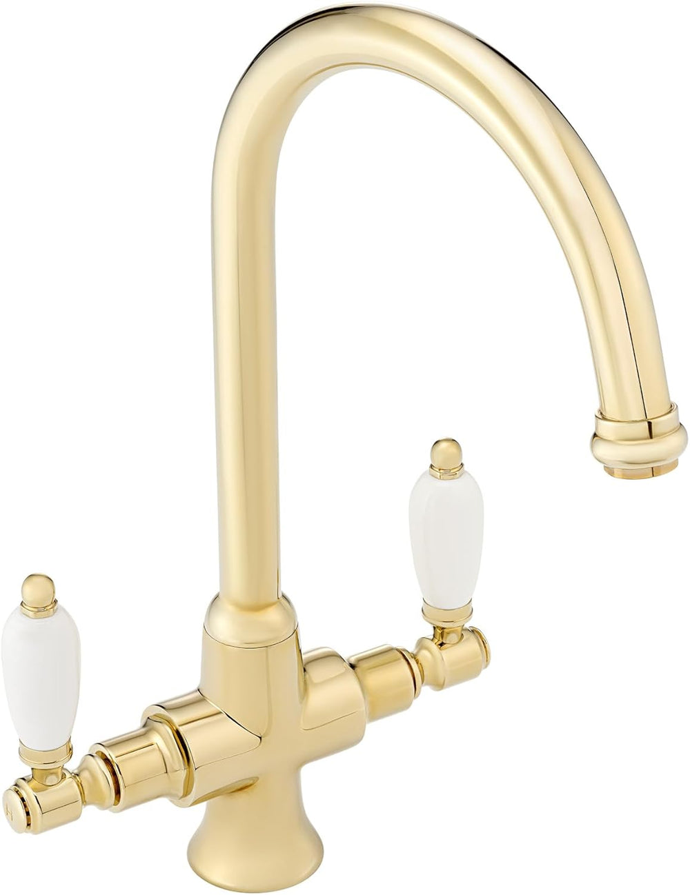 Dorchester Brushed Nickel Dual Flow Kitchen Sink Mixer
