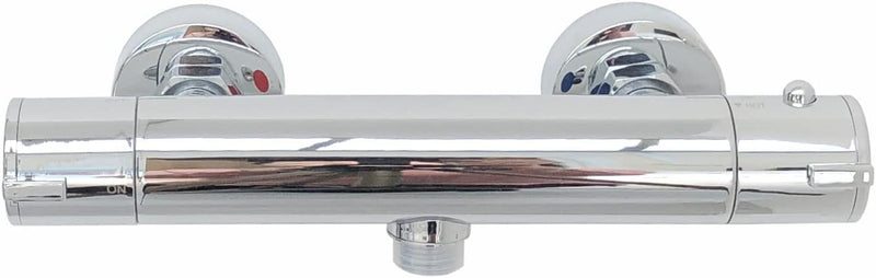 T33 Chrome Thermostatic Shower Mixer Bar Valve