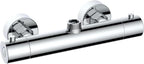 Enki Dune T33 Chrome Thermostatic Shower Mixer Bar