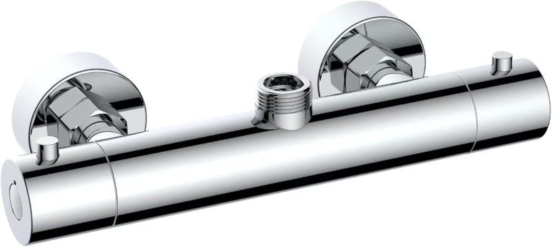 T33 Chrome Thermostatic Shower Mixer Bar Valve