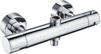Enki Dune T33 Chrome Thermostatic Shower Mixer Bar