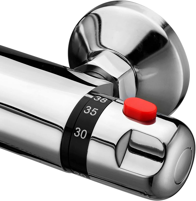 T30 Wall Mounted Valve 1 2" Outlet Thermostatic
