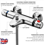 Enki Luna T30 Wall Mounted Valve 1 2"