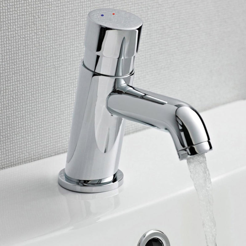 Vision Non-Concussive Commercial Basin Mixer Tap Chrome