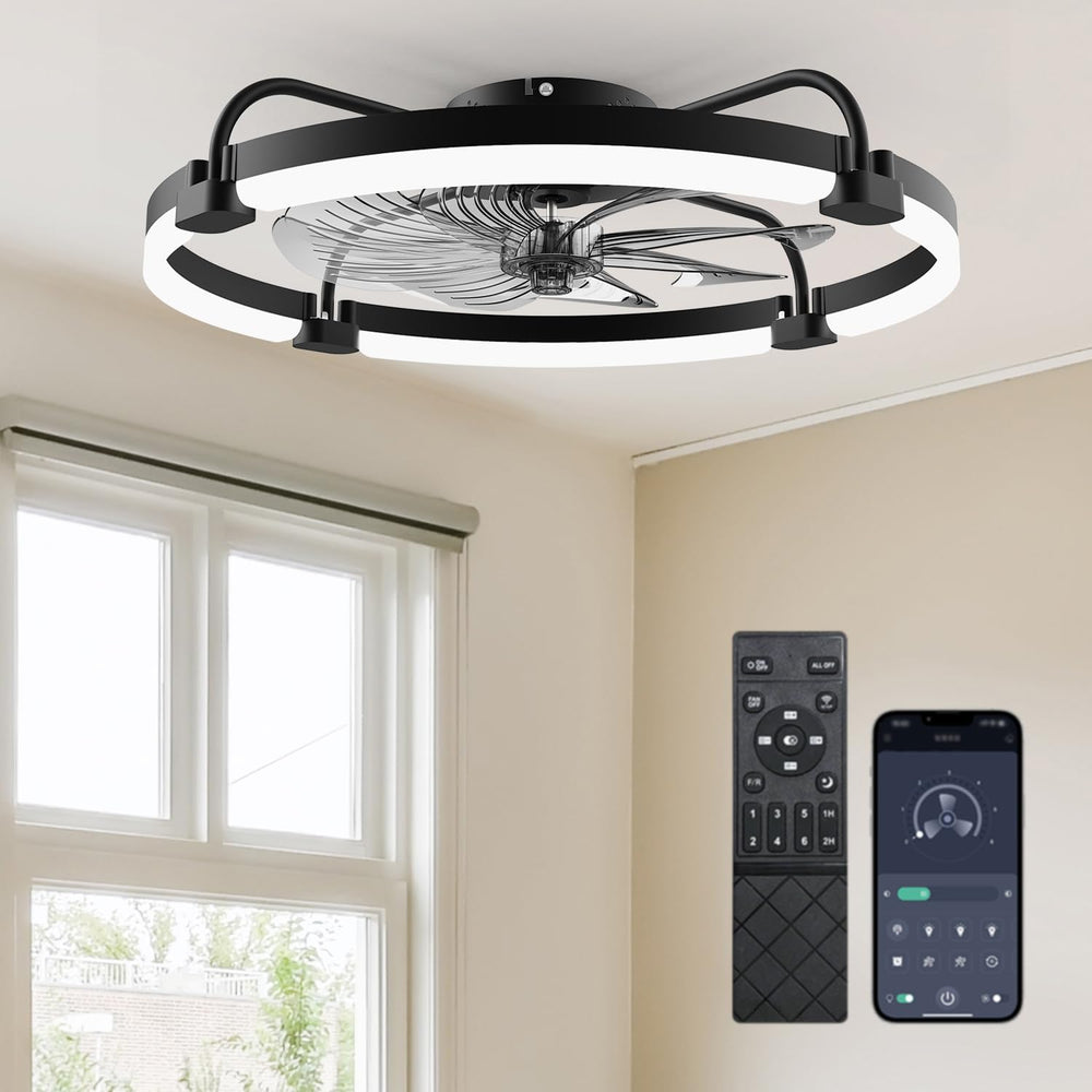 Ensenior Ceiling Fans with Lights and Remote