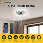 Ensenior Ceiling Fans with Lights and Remote