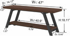 Entryway Bench with Storage Industrial Wood Metal