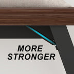 Entryway Bench with Storage Industrial Wood Metal