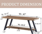 Entryway Bench with Storage Industrial Wood Metal