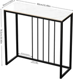 Entryway Console Table Hallway Decor: Snow Mountain Tabletop