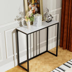 Entryway Console Table Hallway Decor: Snow Mountain Tabletop