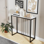 Entryway Console Table Hallway Decor: Snow Mountain Tabletop
