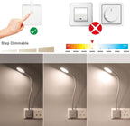 Enuotek Dimmable Plug in LED Wall Reading Light
