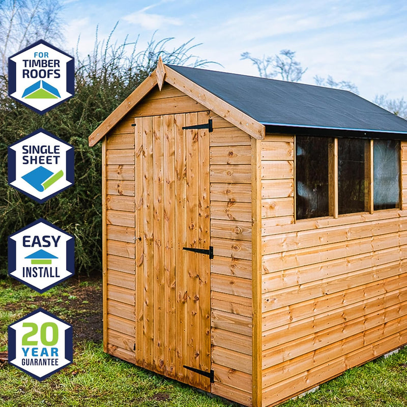 Epdm Shed Roof Kit Rubber Roofing