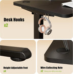 Electric Height Adjustable Standing Desk Sit Stand