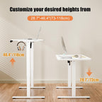 Electric Height Adjustable Standing Desk Sit Stand