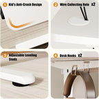 Electric Height Adjustable Standing Desk Sit Stand
