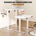 Electric Height Adjustable Standing Desk Sit Stand
