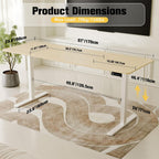 Electric Height Adjustable Standing Desk Sit Stand
