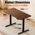 Electric Height Adjustable Standing Desk Sit Stand
