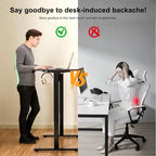 Electric Height Adjustable Standing Desk Sit Stand
