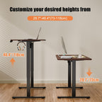Electric Height Adjustable Standing Desk Sit Stand