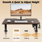Electric Height Adjustable Standing Desk Sit Stand