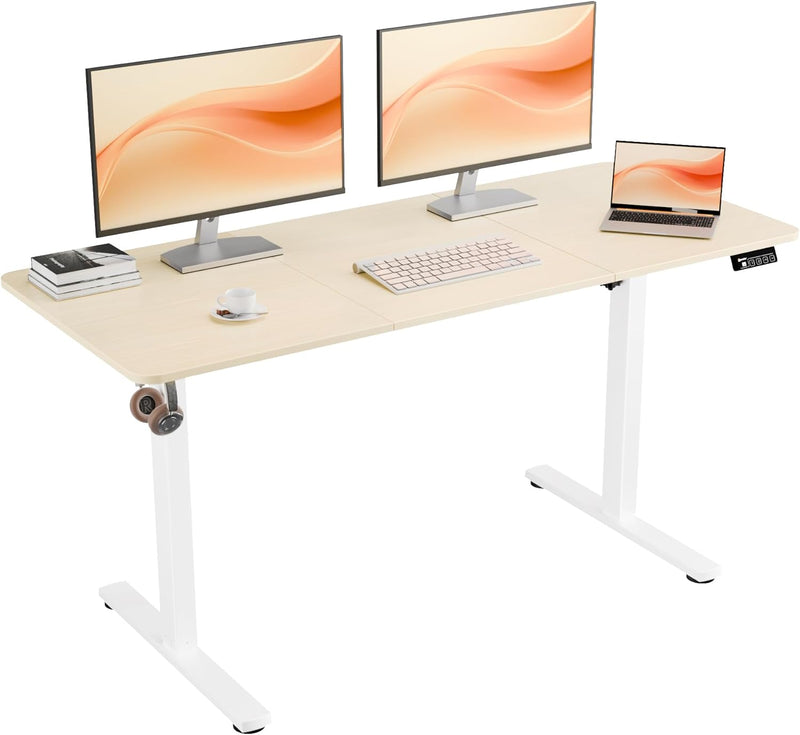 Electric Height Adjustable Standing Desk Sit Stand