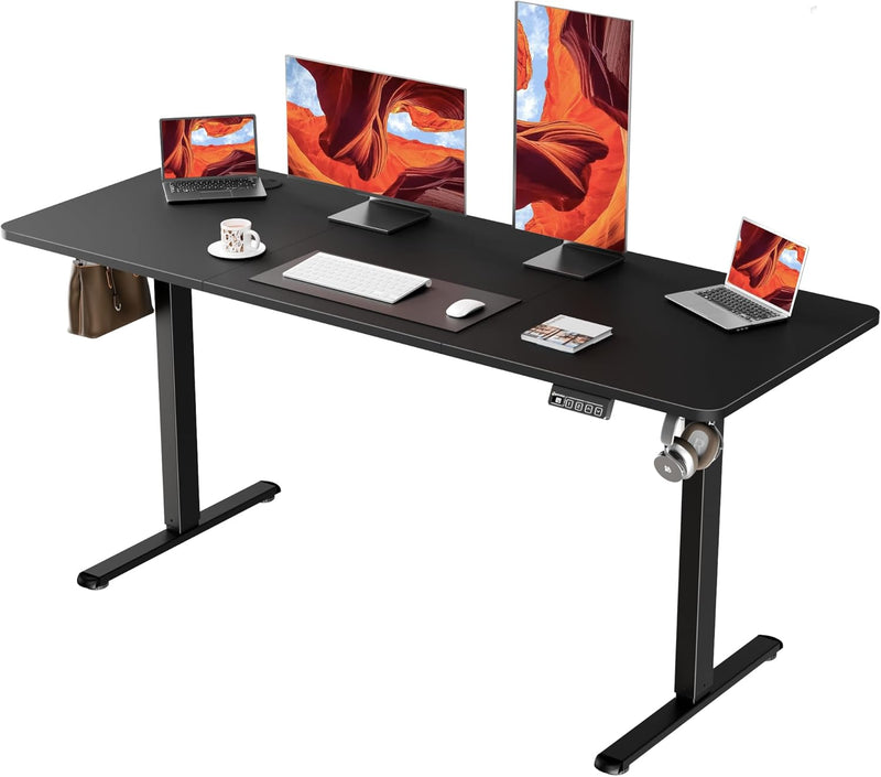 Electric Height Adjustable Standing Desk Sit Stand