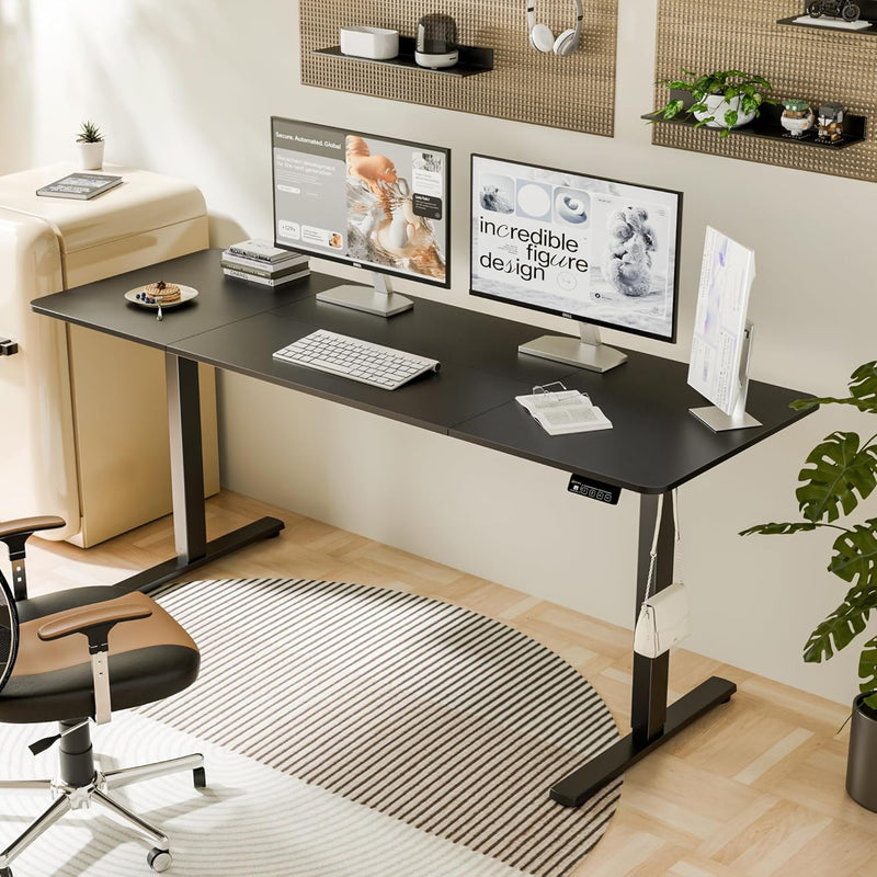 Electric Height Adjustable Standing Desk Sit Stand