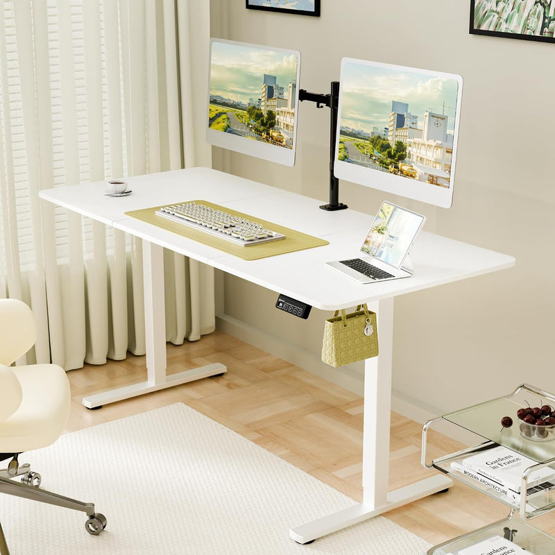 Electric Standing Desk 2 Memory Heights Height