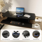 Ergomaker Standing Desk Converter 22" Wide Height
