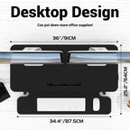 Ergomaker Standing Desk Converter 22" Wide Height