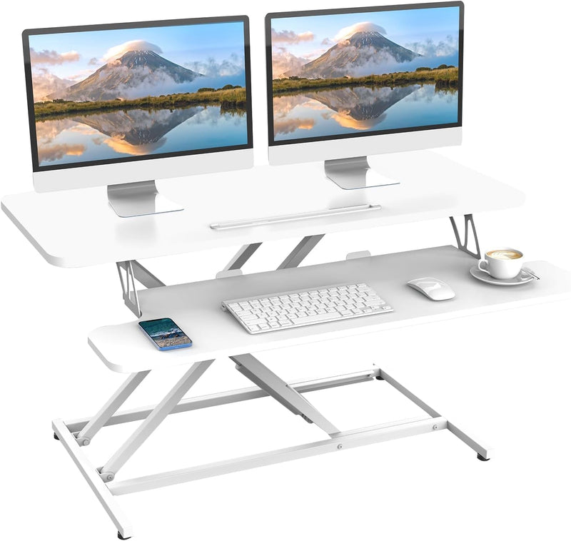 Standing Desk Converter 42’’ Height Adjustable Riser