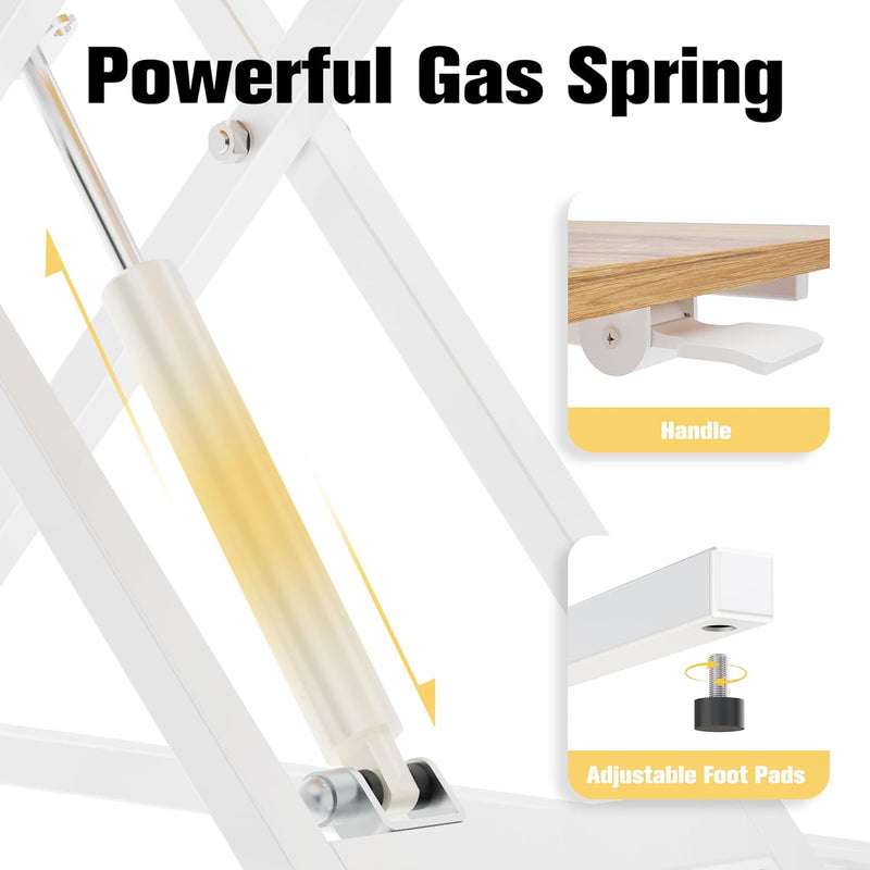 Standing Desk Converter 42’’ Height Adjustable Riser