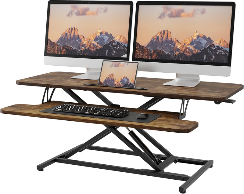 Standing Desk Converter 42’’ Height Adjustable Riser