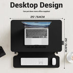 Standing Desk Converter 42’’ Height Adjustable Riser