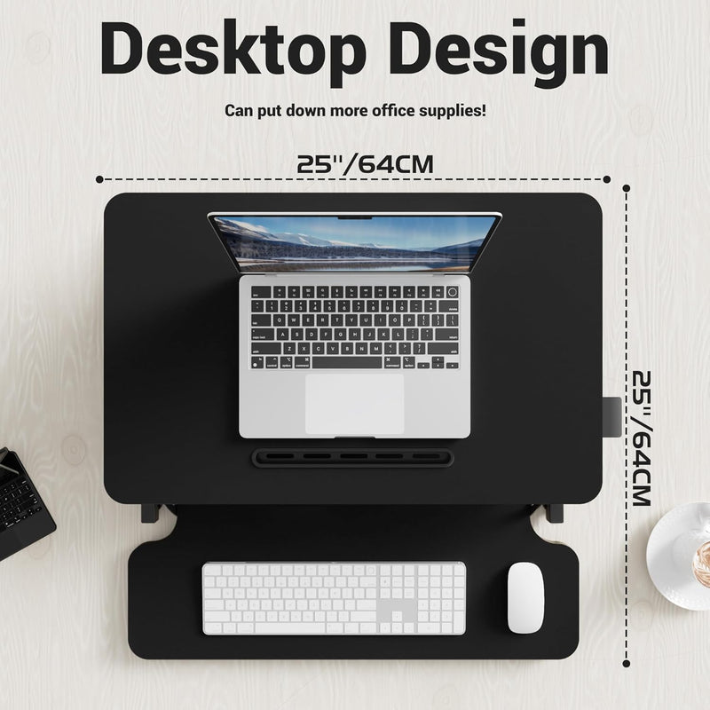 Standing Desk Converter 42’’ Height Adjustable Riser