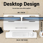 Ergomaker Standing Desk Converter 42’’ Height Adjustable