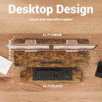 Ergomaker Standing Desk Converter 42’’ Height Adjustable