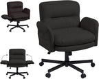 Ergonomic Cross Office Chair Flip-Up Armrests Desk Capacity