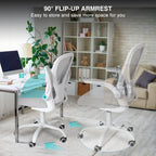 Ergonomic Desk Chair Flip-Up Armrest Mesh with Lumbar