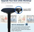 Ergonomic Desk Stool for Office Height Adjustable Wobble