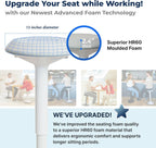 Ergonomic Desk Stool for Office Height Adjustable Wobble