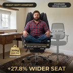 Ergonomic Executive Office Chair 14CM Spring Cushion 200KG