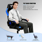 Ergonomic High Back Seat with Breathable Mesh Insert