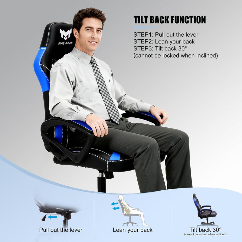 Ergonomic High Back Seat with Breathable Mesh Insert