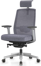 Ergonomic Home Office Chair with 4-Way Adjustment Armrest