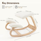 Ergonomic Kneeling Chair 250lb