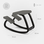 Ergonomic Kneeling Chair Rocking Knee Stool for Home